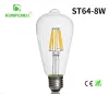 مصابيح LED LED ومصابيح LED LED ومصابيح LED ومصابيح LED ومصابيح LED المزودة بمصابيح STT 64 Eديسون مزخرفة بزجاج من نوع 4W6W8W Application Scenario